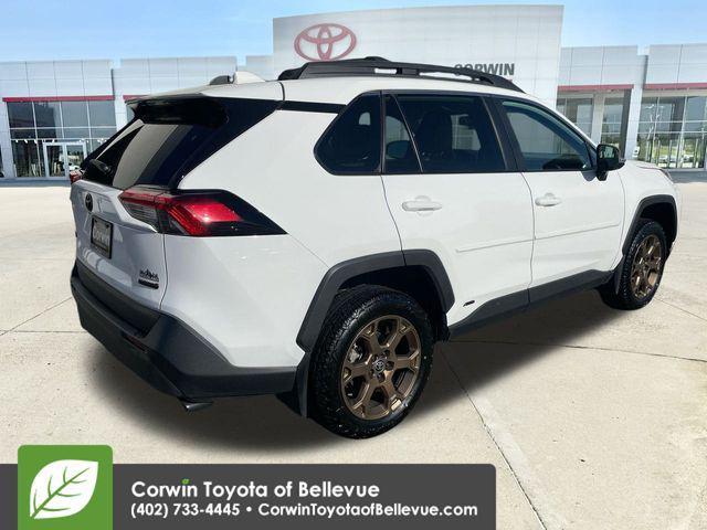 used 2023 Toyota RAV4 Hybrid car, priced at $34,500