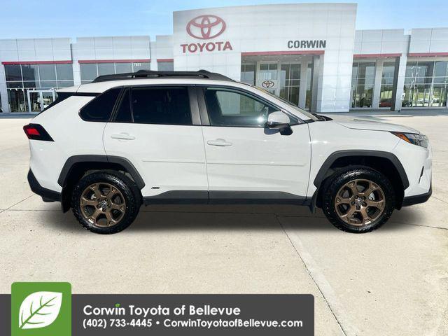 used 2023 Toyota RAV4 Hybrid car, priced at $34,500