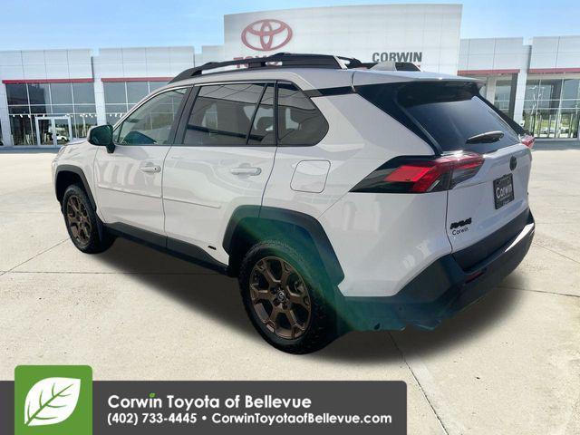 used 2023 Toyota RAV4 Hybrid car, priced at $34,500