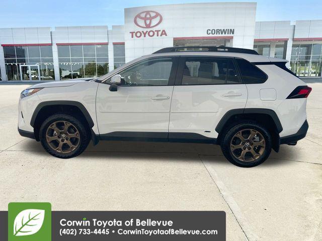 used 2023 Toyota RAV4 Hybrid car, priced at $34,500
