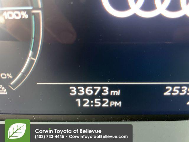 used 2023 Audi e-tron car, priced at $25,500