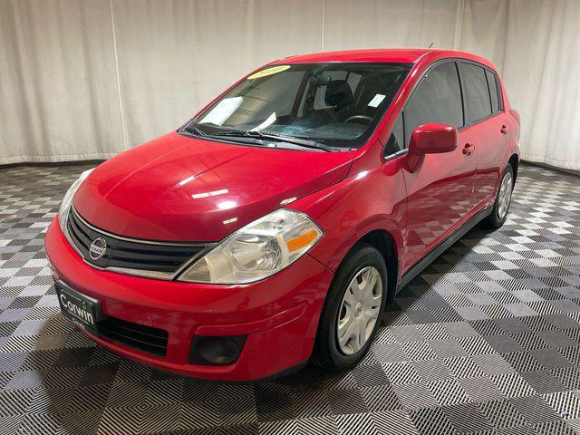 used 2010 Nissan Versa car, priced at $5,000