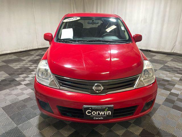 used 2010 Nissan Versa car, priced at $5,000