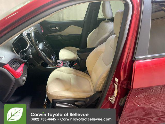 used 2017 Jeep Cherokee car, priced at $11,500