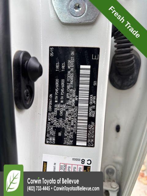 used 2015 Toyota 4Runner car, priced at $21,500