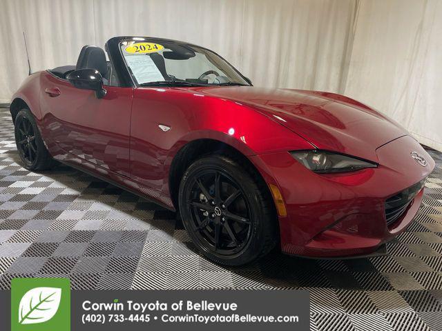 used 2024 Mazda MX-5 Miata car, priced at $28,000