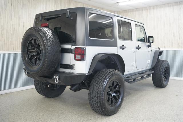 used 2012 Jeep Wrangler Unlimited car, priced at $15,475