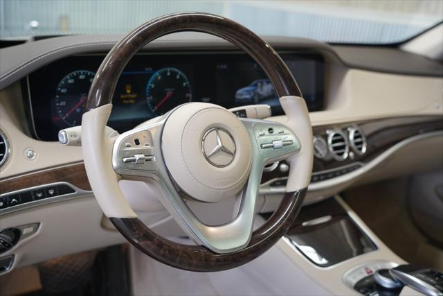 used 2020 Mercedes-Benz S-Class car, priced at $49,875