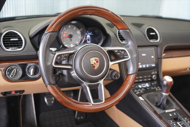 used 2018 Porsche 718 Boxster car, priced at $69,675