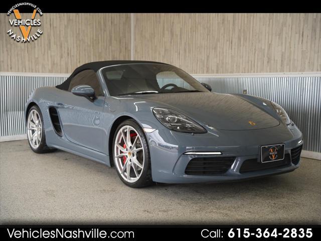 used 2018 Porsche 718 Boxster car, priced at $69,675