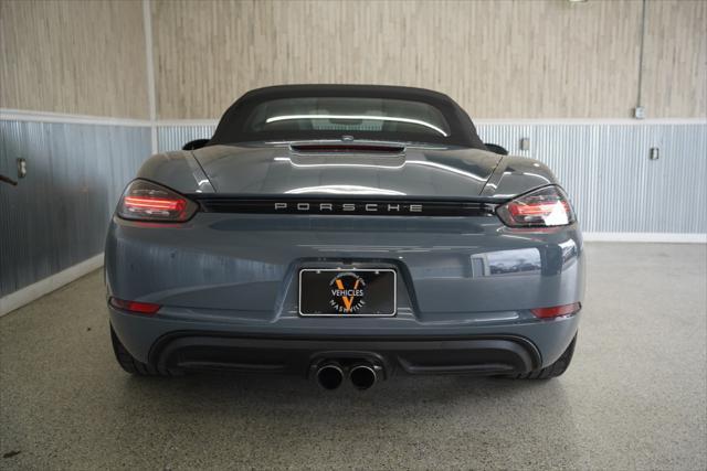 used 2018 Porsche 718 Boxster car, priced at $69,675