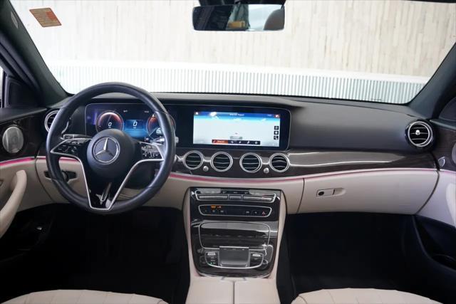 used 2021 Mercedes-Benz E-Class car, priced at $34,875