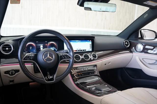 used 2021 Mercedes-Benz E-Class car, priced at $34,875