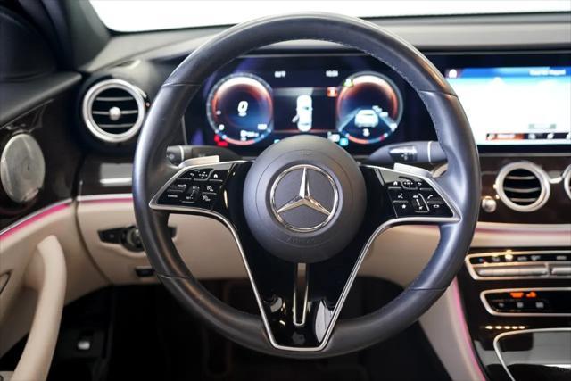 used 2021 Mercedes-Benz E-Class car, priced at $34,875