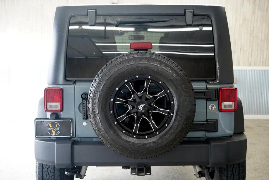 used 2015 Jeep Wrangler Unlimited car, priced at $16,375