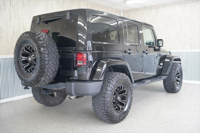 used 2017 Jeep Wrangler Unlimited car, priced at $26,875