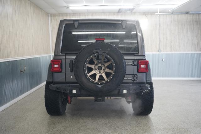 used 2019 Jeep Wrangler Unlimited car, priced at $31,375