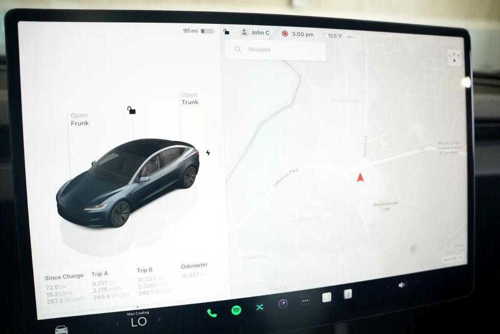 used 2024 Tesla Model 3 car, priced at $32,875