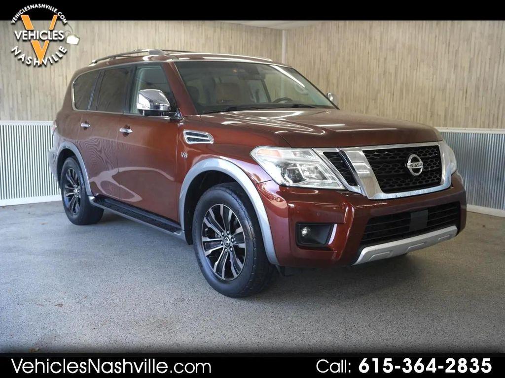 used 2017 Nissan Armada car, priced at $18,475
