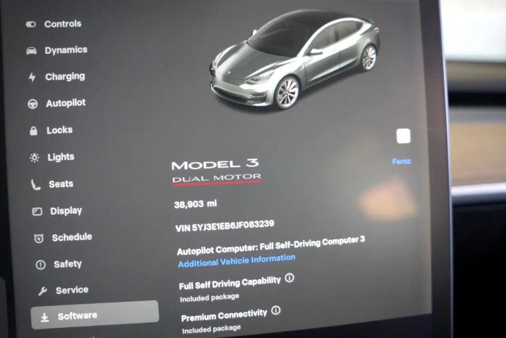 used 2018 Tesla Model 3 car, priced at $23,875