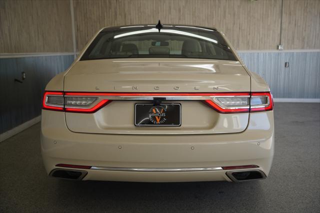 used 2018 Lincoln Continental car, priced at $19,175