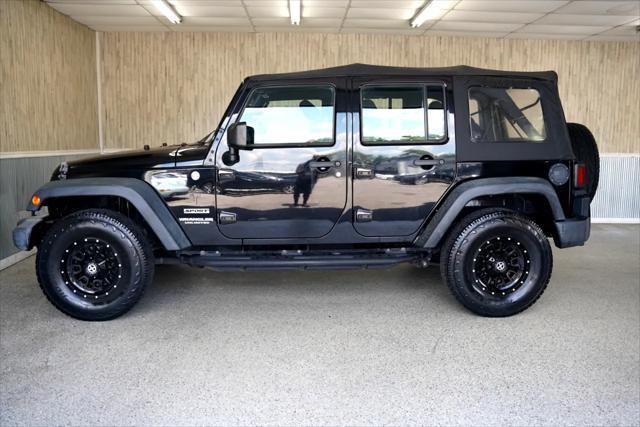 used 2015 Jeep Wrangler Unlimited car, priced at $16,875