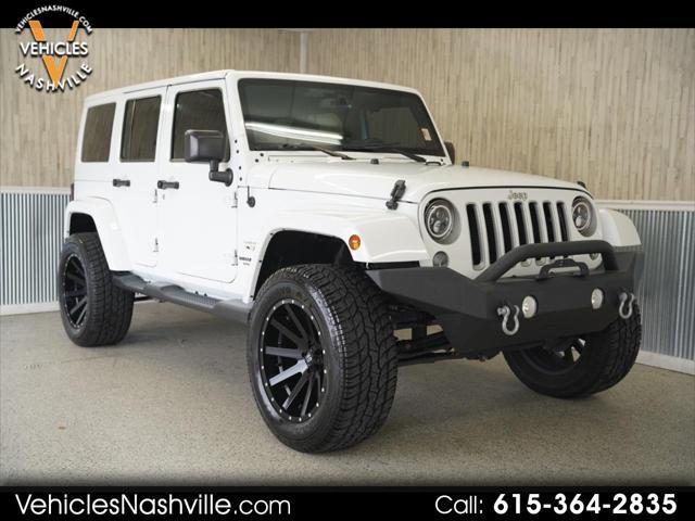 used 2016 Jeep Wrangler Unlimited car, priced at $20,875