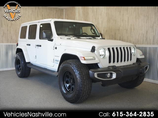 used 2021 Jeep Wrangler Unlimited 4xe car, priced at $29,475