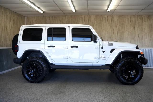 used 2021 Jeep Wrangler Unlimited car, priced at $32,375