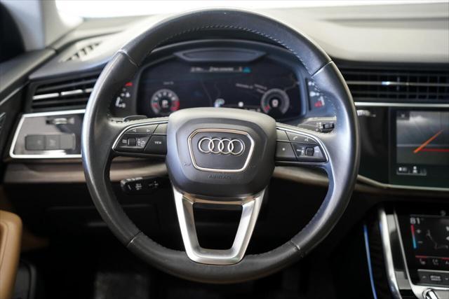 used 2020 Audi Q8 car, priced at $44,375