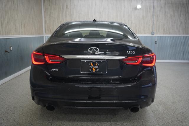 used 2021 INFINITI Q50 car, priced at $20,675