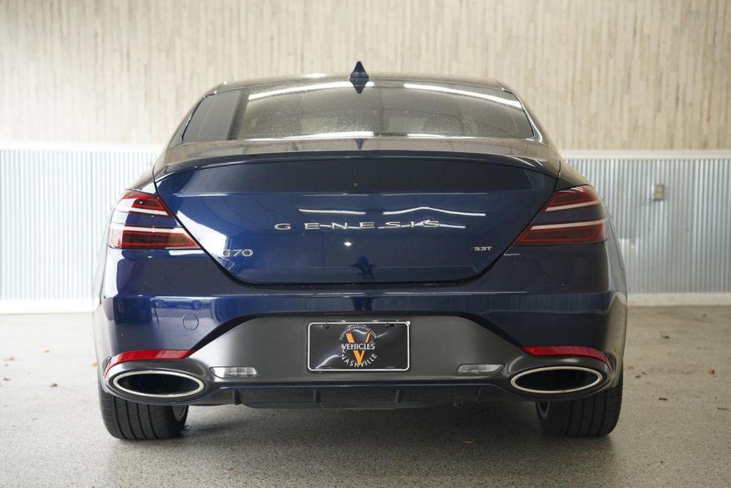 used 2022 Genesis G70 car, priced at $19,975