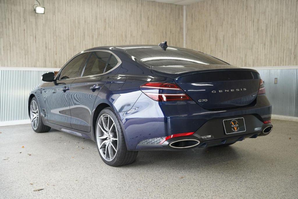 used 2022 Genesis G70 car, priced at $19,975