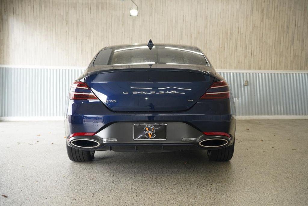 used 2022 Genesis G70 car, priced at $19,975