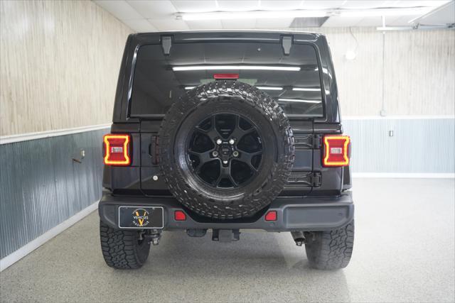 used 2018 Jeep Wrangler Unlimited car, priced at $36,375