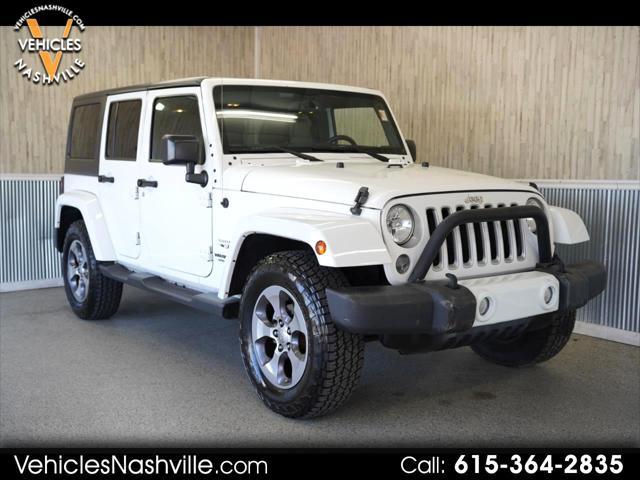 used 2016 Jeep Wrangler Unlimited car, priced at $21,975