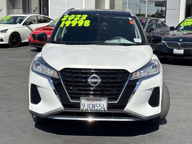 used 2023 Nissan Kicks car, priced at $19,998