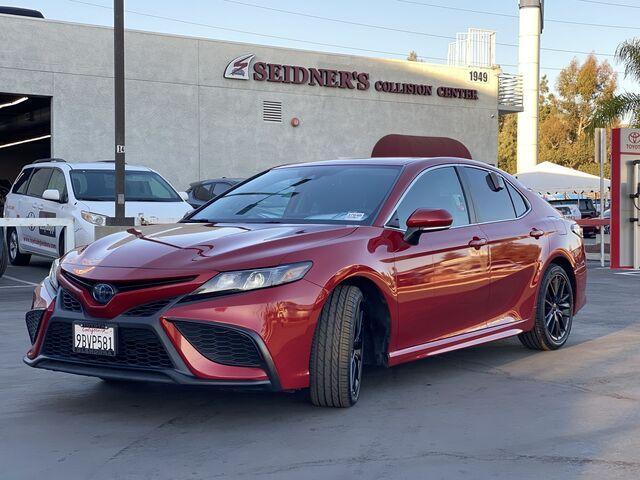 used 2021 Toyota Camry Hybrid car, priced at $27,288