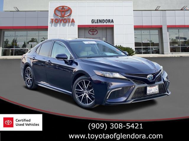 used 2022 Toyota Camry Hybrid car, priced at $21,998