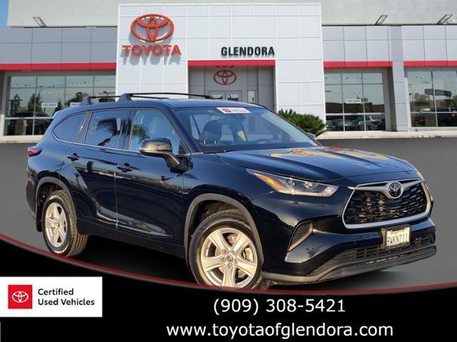 used 2021 Toyota Highlander car, priced at $27,888