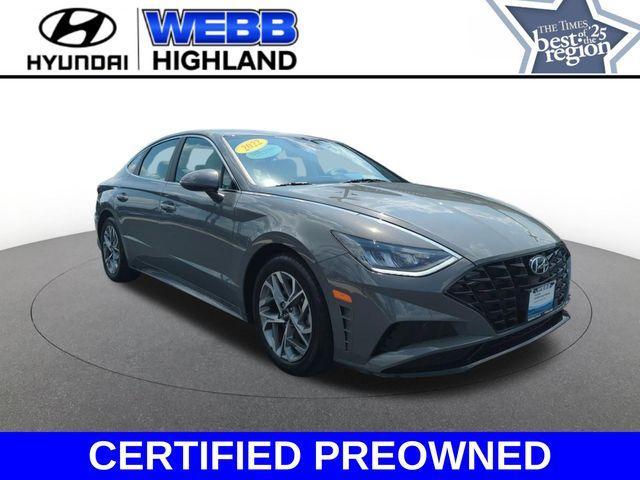 used 2022 Hyundai Sonata car, priced at $20,636