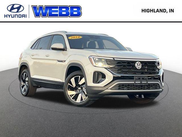 used 2024 Volkswagen Atlas Cross Sport car, priced at $32,286