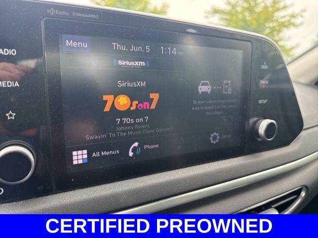 used 2022 Hyundai Sonata car, priced at $21,176