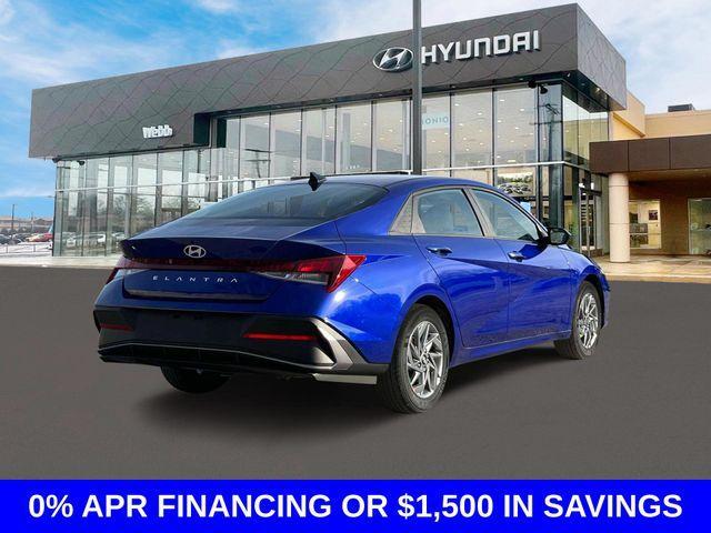 new 2024 Hyundai Elantra car, priced at $23,041