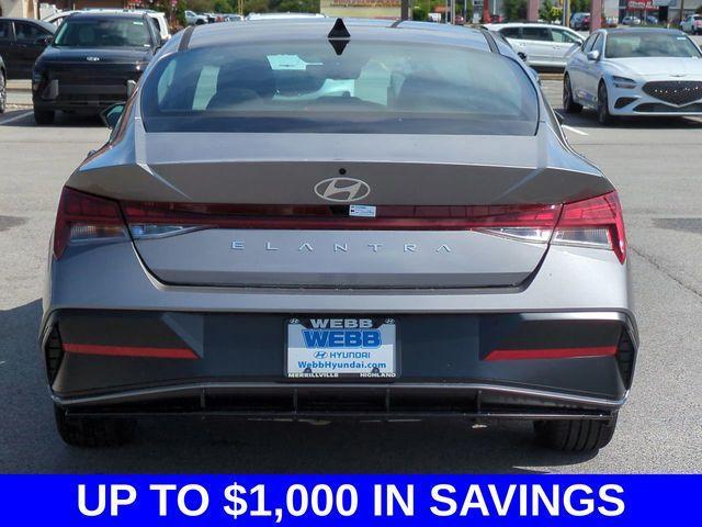 new 2024 Hyundai Elantra car, priced at $26,413