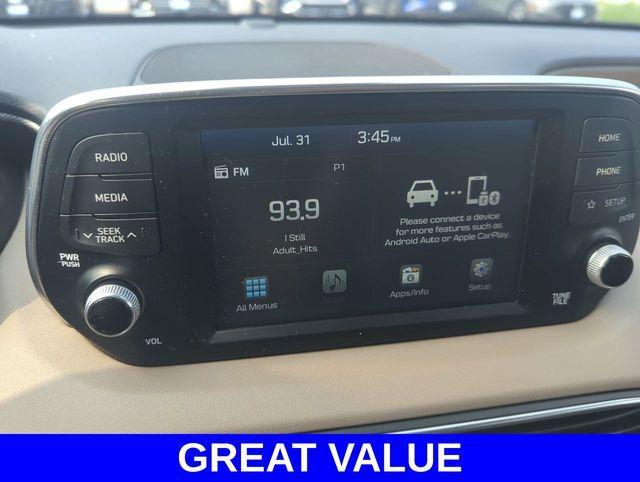 used 2020 Hyundai Santa Fe car, priced at $19,590