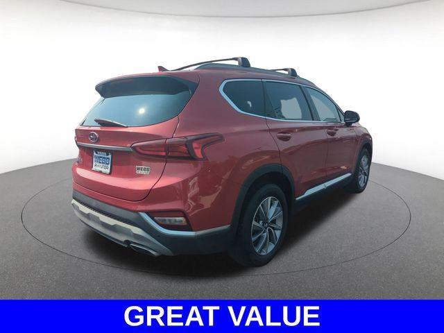 used 2020 Hyundai Santa Fe car, priced at $19,590