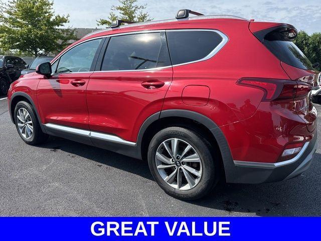 used 2020 Hyundai Santa Fe car, priced at $20,430