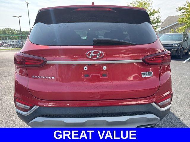 used 2020 Hyundai Santa Fe car, priced at $20,430