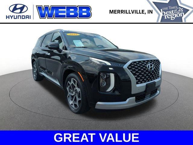 used 2021 Hyundai Palisade car, priced at $30,625
